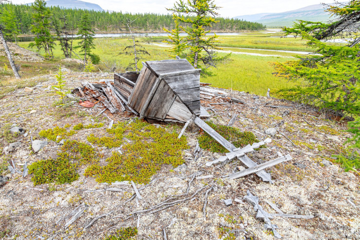 Остатки часовни