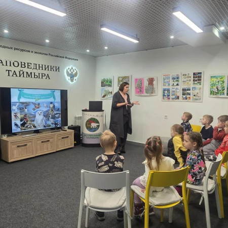 «Орлята России» встретили День птиц вместе с «Заповедниками Таймыра»