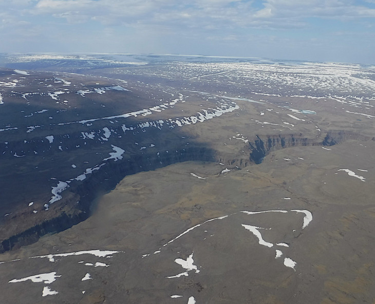 Оранский каньон верхняя часть
