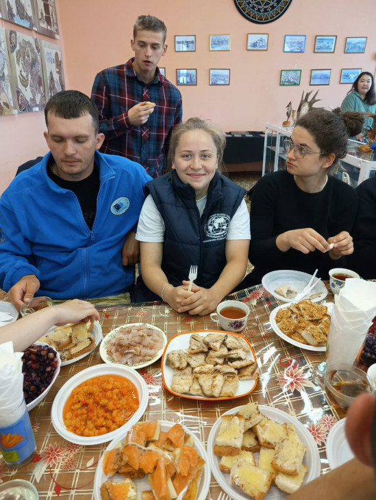 Хатанга. В гостях волонтеры РГО