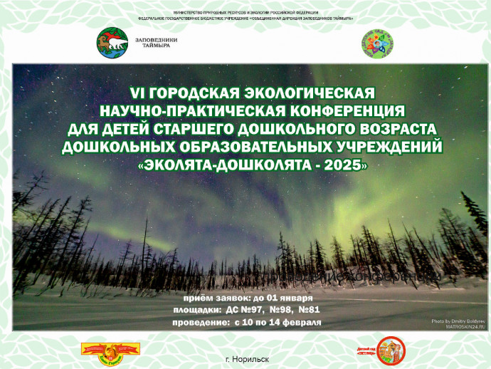 Подготовка к конференции  «Эколята-дошколята – 2025» началась!