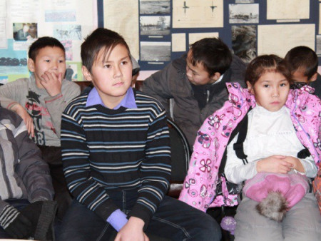 Дети арктического поселка побывали в музее Заповедников Таймыра