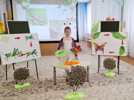 Дошколята о насекомых 