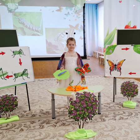 Дошколята о насекомых 