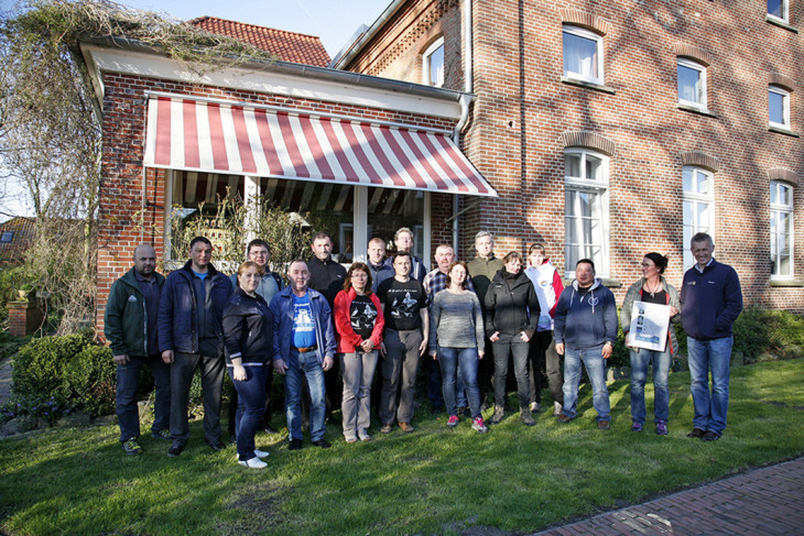 Группа заповедных специалистов в Голландии