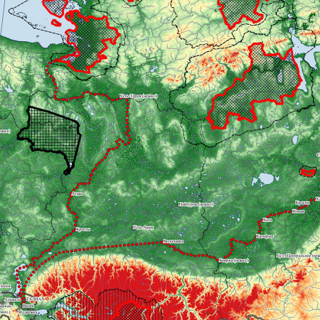 Результаты мониторинга состояния и территориального размещения таймырской популяции дикого северного оленя: 1 этап - экспедиция «Хета-Хатанга -2020»